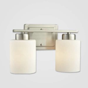 New - Contemporary 2 Head Vanity Fixture