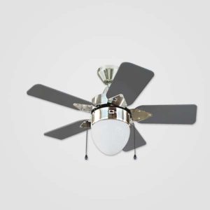 New - 30" Modern Fan 5 Blades Bullet Light