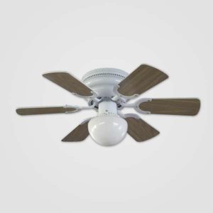 New - 30" Traditional Fan 6 Blades Globe Light - Flush Mount