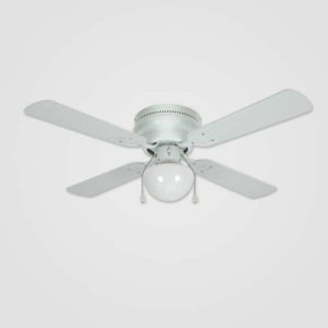New - 42" Traditional Fan 4 Blades Globe Light