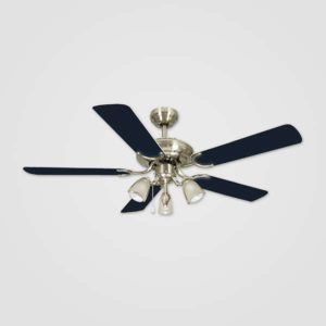 New - 42" Traditional Fan 5 Blades 3 Spotlights