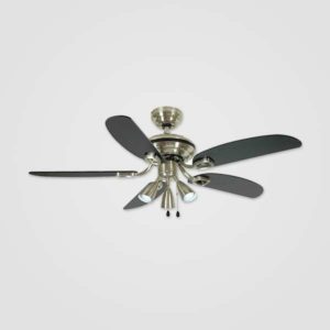 New - 42" Traditional Fan 5 Blades Tie 3 Spotlights