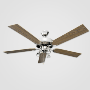 New - 52" Traditional Fan 5 Blades 3 Spotlights
