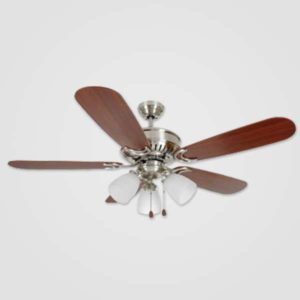 New - 52" Traditional Fan 5 Blades 3 Shades W