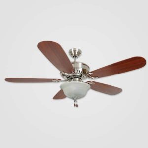 New - 52" Traditional Fan 5 Blades  Bowl Light B